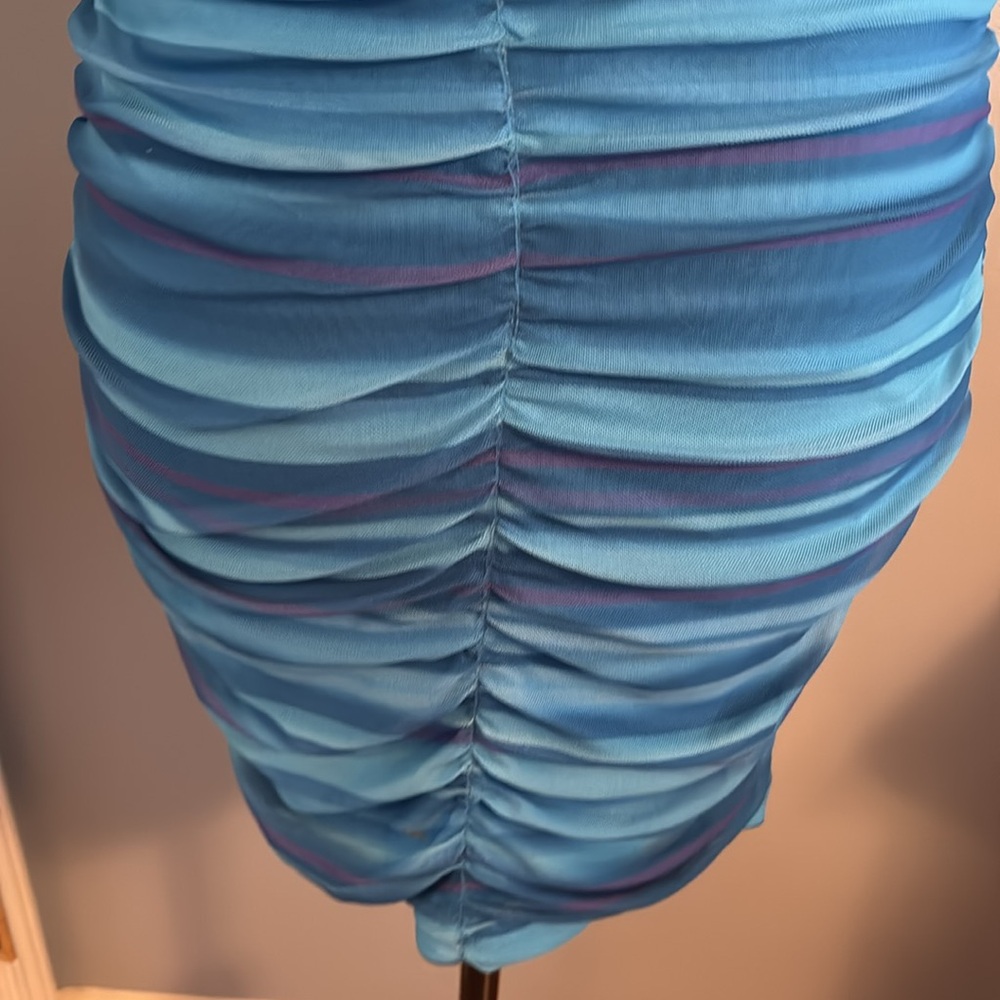 CLOSET CLEANOUT Ruched Mini Dress - Picture 5 of 7